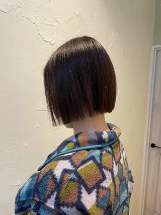 ショート 川村 瑠奈／艶髪／髪質改善のヘアスタイル