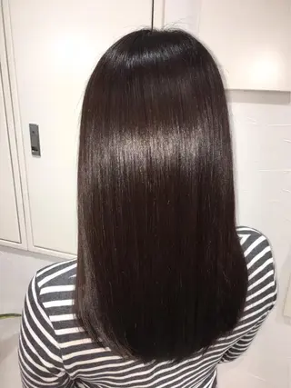 セミロング カラー 草薙 大のヘアスタイル