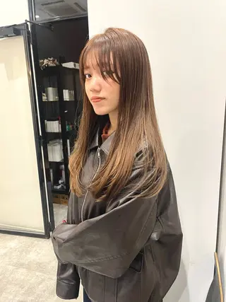 ロング NANA/ハイトーン メンズパーマのヘアスタイル