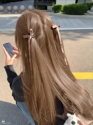 カラー 🤍やわらか抜け感 hair🤍RINのヘアスタイル