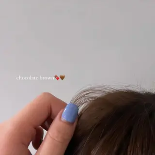 カラー いまかわ ゆなのヘアスタイル