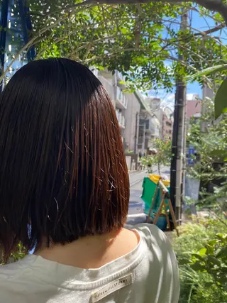 ミディアム Moca 〰️のヘアスタイル