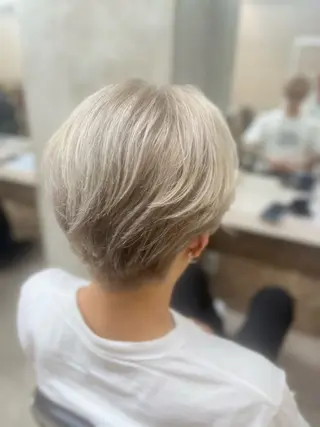 ショート カラー メンズ 多系統似合わせ/ tsuburaのヘアスタイル