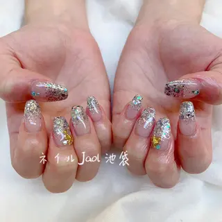 セミロング ネイルJaol 池袋のネイルデザイン