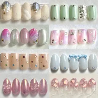ネイル muum_nail 新宿2分 三丁目1分のネイルデザイン