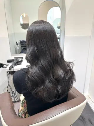 ロング カラー 矢野 晃平のヘアスタイル