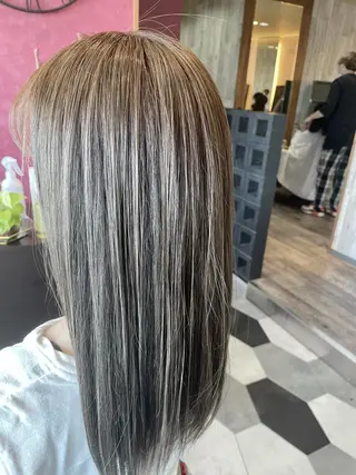 ロング 笠谷 正之のヘアスタイル