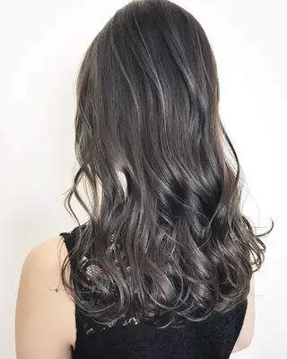 セミロング カラー 髪質改善サロン ARCHE野瀬冬馬のヘアスタイル