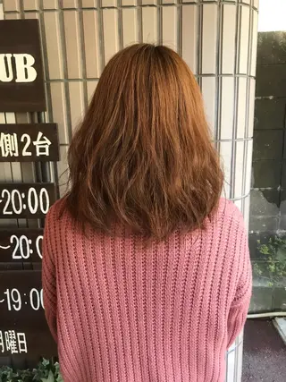 セミロング 時久 葵のヘアスタイル