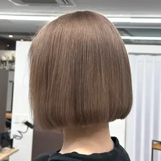 ミディアム カラー Runa/心斎橋 /ハイトーンのヘアスタイル