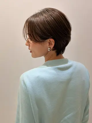 ショート レイヤー🍒ウルフ 🤎店長anju🪽のヘアスタイル