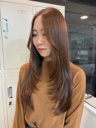 ロング カラー 『SiLO』 rumiのヘアスタイル