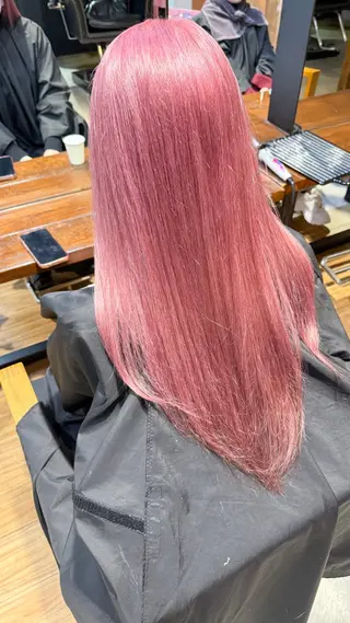 ロング カラー 💞艶カラー/ ブリーチ💞ユウカのヘアスタイル