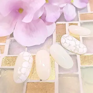 ネイル 手描きアート&推し活 🌟Wisteriaのネイルデザイン