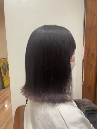 ミディアム ら んのヘアスタイル