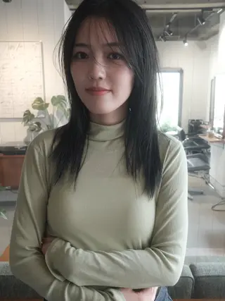 ロング kaito /都立大学herのヘアスタイル