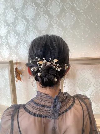 ヘアアレンジ 🦋Misaki🦋 メンズパーマ/着付けのヘアスタイル