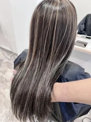 セミロング RICHAIR リシェイルのヘアスタイル