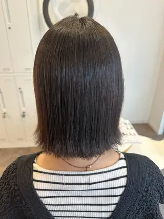 ミディアム パーマ 西村 奈桜のヘアスタイル