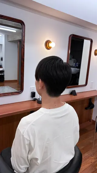 ショート メンズ メンズカット 髙橋創のヘアスタイル