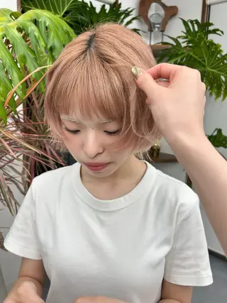 ショート カラー 田村 雪華のヘアスタイル