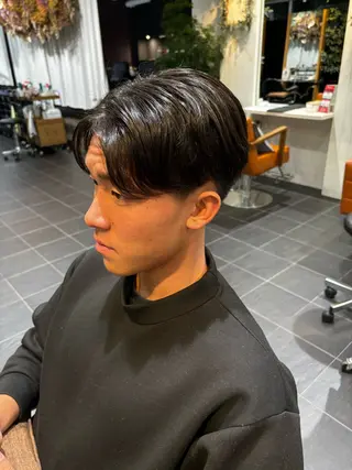 パーマ メンズ オーガニックカラー/ 表参道/ルカのヘアスタイル