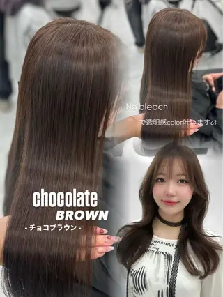 ロング カラー 上品モテヘア🩶 karen🩶のヘアスタイル