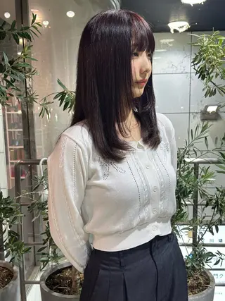 ロング カラー ユウ✩.*˚/メンズ 特化/シャドウパーマのヘアスタイル