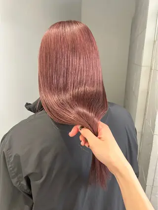 ロング カラー 💜Noa /艶髪ハイトーン💫のヘアスタイル