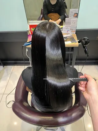 ロング 🎀ིྀ韓国風 艶カラー🤍ྀི小澤のマツエク・マツパデザイン