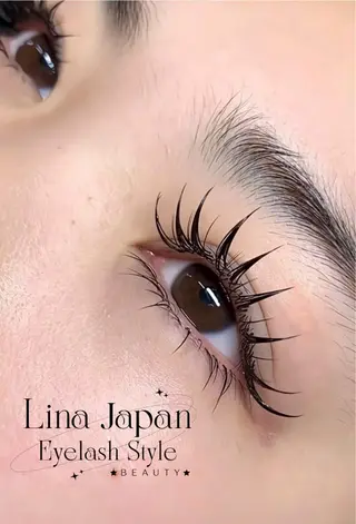 マツエク・マツパ Linanail Nambaのマツエク・マツパデザイン
