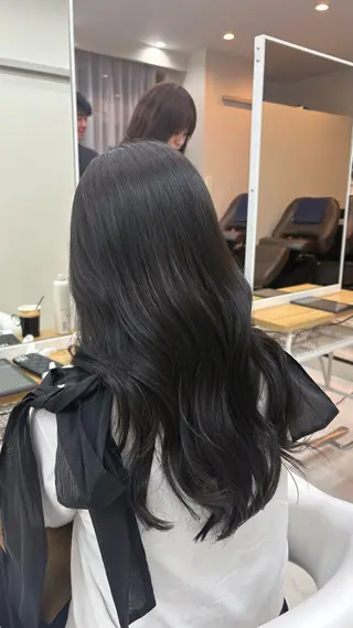 ロング カラー 透明感カラー⭐️ Takumaのヘアスタイル
