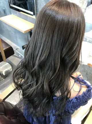 ロング カラー 塚本 昂のヘアスタイル