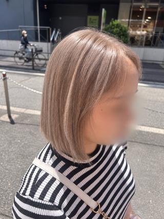カラー うる艶髪💛ྀི/ハ イトーン🌻/リンカのヘアスタイル