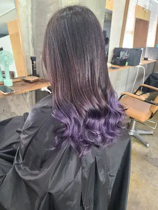 セミロング カラー 🔳髪質改善🔳 岡本陽のヘアスタイル
