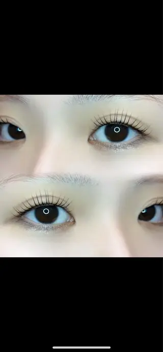 マツエク・マツパ 。ꕤ°₊sakura 束感まつ毛⊹𓈒✿のマツエク・マツパデザイン