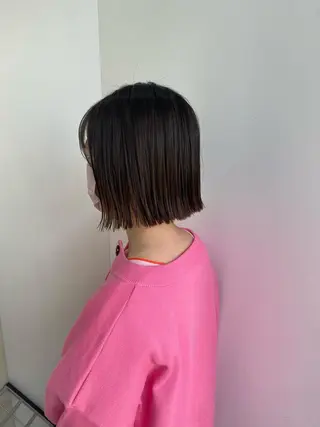 ショート カラー ヒラノホナミ 🫧艶髪🫧髪質改善のヘアスタイル