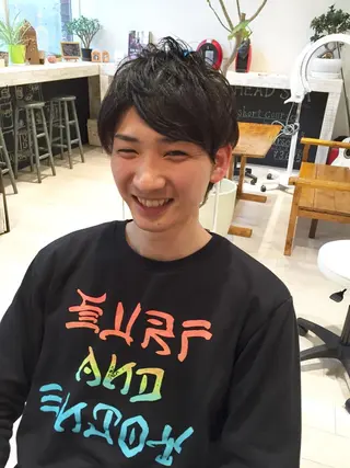 ショート メンズ メンズ指名多数!! 田島史也のヘアスタイル