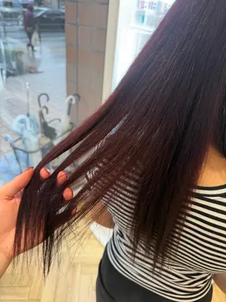 ロング 加藤 拓哉のヘアスタイル