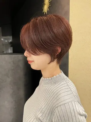 ショート 中高下 由真のヘアスタイル