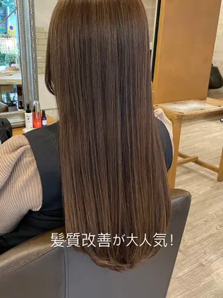 ロング カラー 髪質改善サロン WE BE PARSLEYのヘアスタイル