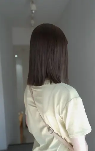 セミロング navile GINZAのヘアスタイル