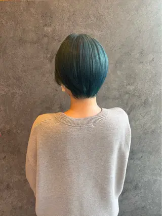 ショート カラー 長谷川日菜 / 郡山のヘアスタイル