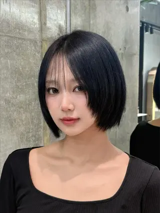 ショート カラー toco.⋆𝜗𝜚 / レイヤーボブ໒꒱のヘアスタイル