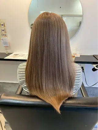 ロング カラー LUCK ユナのヘアスタイル