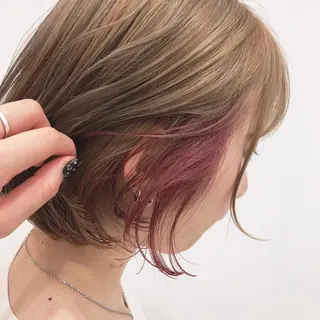 カラー パーマ ヘアアレンジ メンズ キッズ ネイル マツエク・マツパ 髪質改善ストレート髪 質改善カラー特化中崎のヘアスタイル