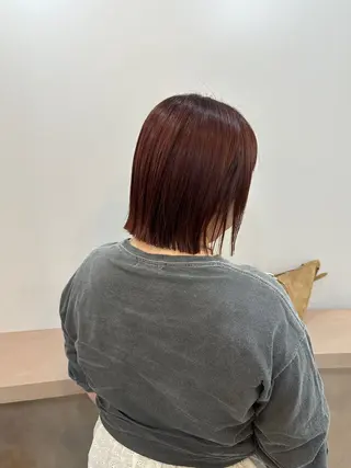 カラー 艶髪/ブリーチなし Wカラー🌺yuiのヘアスタイル