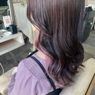 ミディアム カラー 吉村 夏椰のヘアスタイル