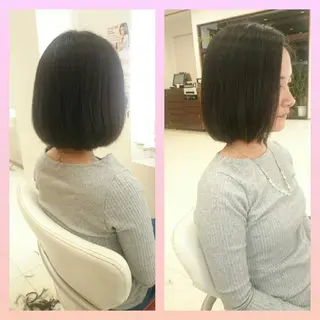 ショート キンジョウ エナミのヘアスタイル