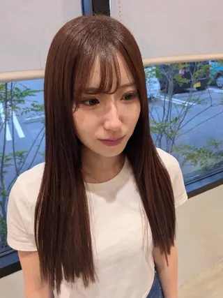 ロング 古屋 美春のヘアスタイル